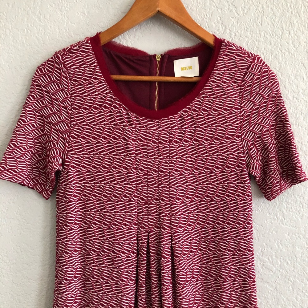 ANTHROPOLOGIE Maeve Textured Knit Dora Dress - Picture 3 of 8